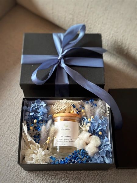 Hộp quà hoa khô và nến thơm S50CF