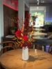 Bình hoa Tết nụ tầm xuân đỏ M130711S