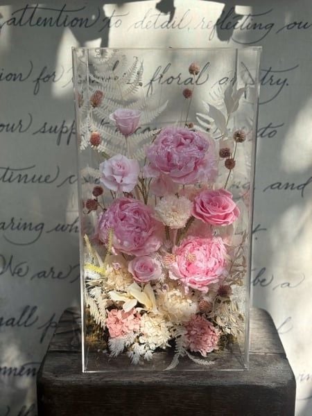 Hộp hoa Peony 48cm