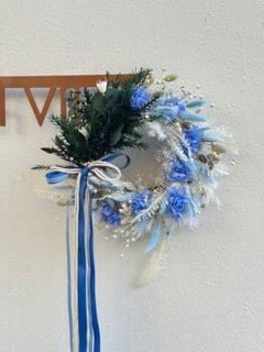 Vòng hoa treo cửa/tường theme biển