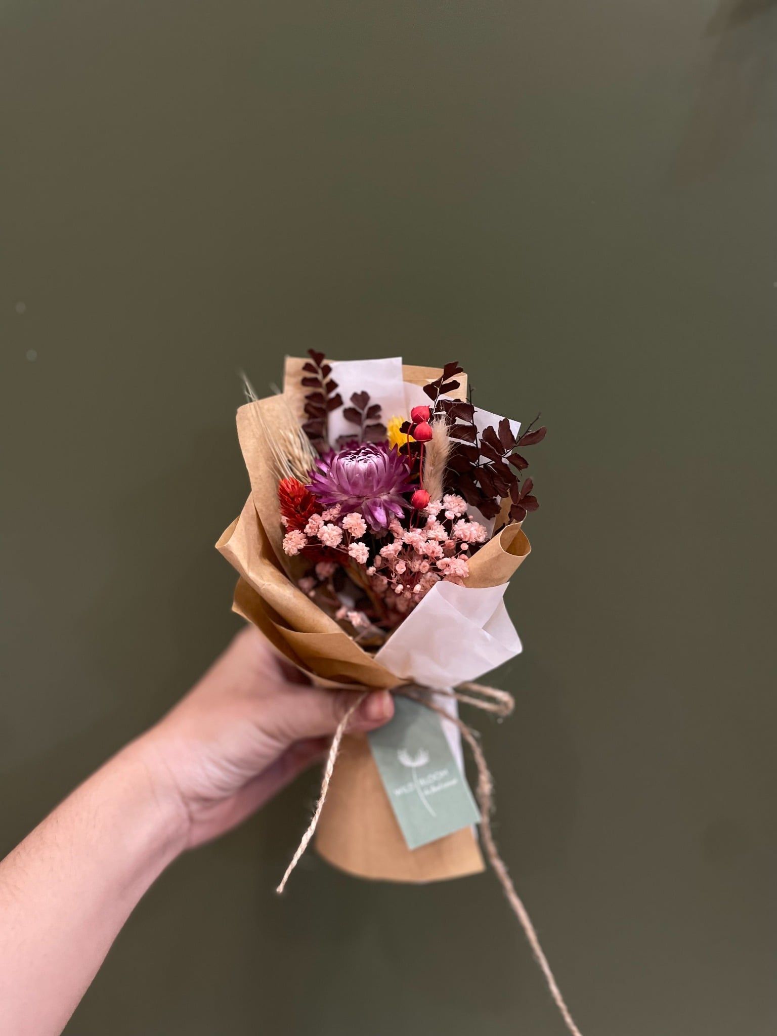 Hoa bó mini nhiều màu M110040XS