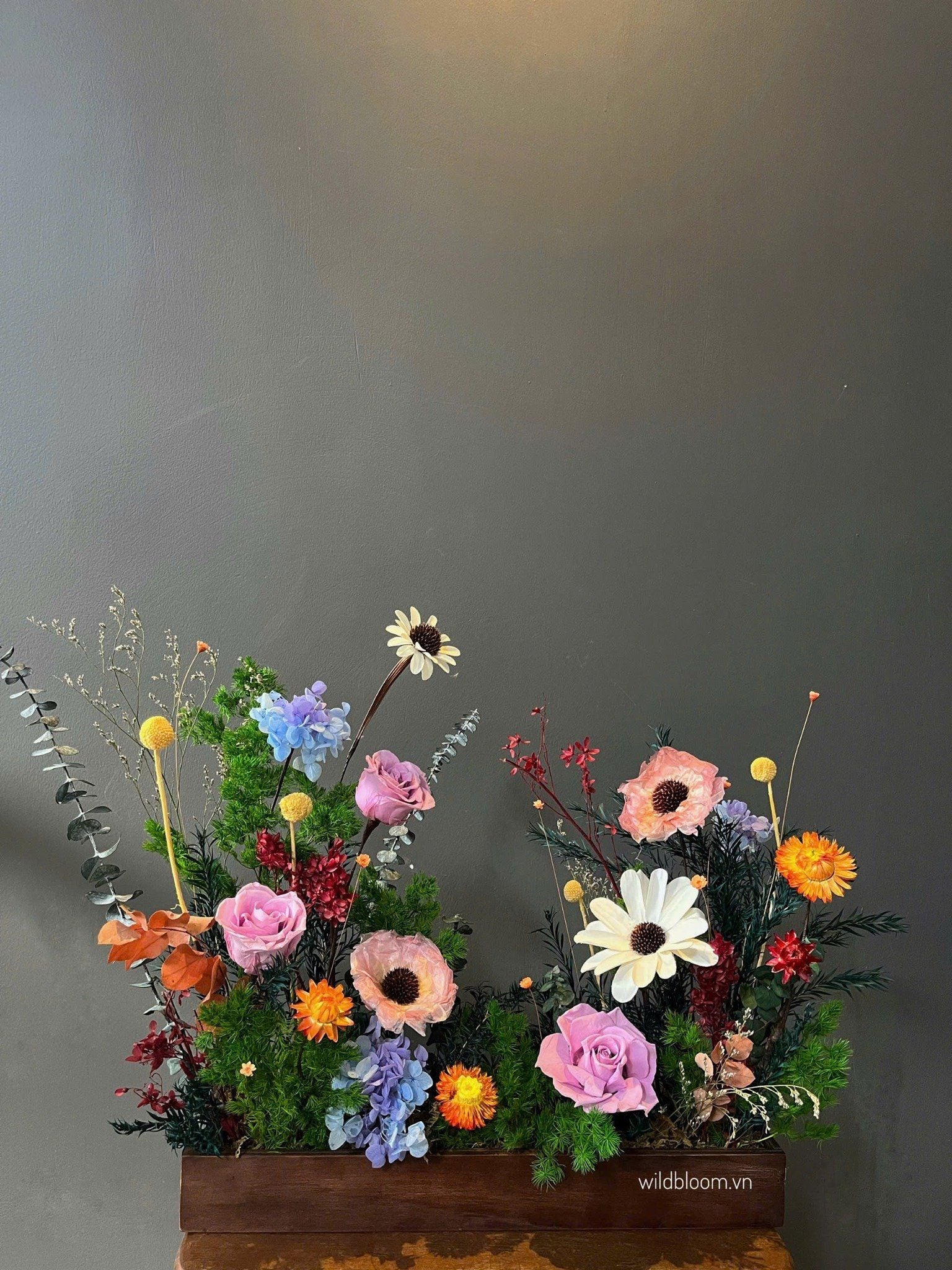 Khay hoa khô M150060M