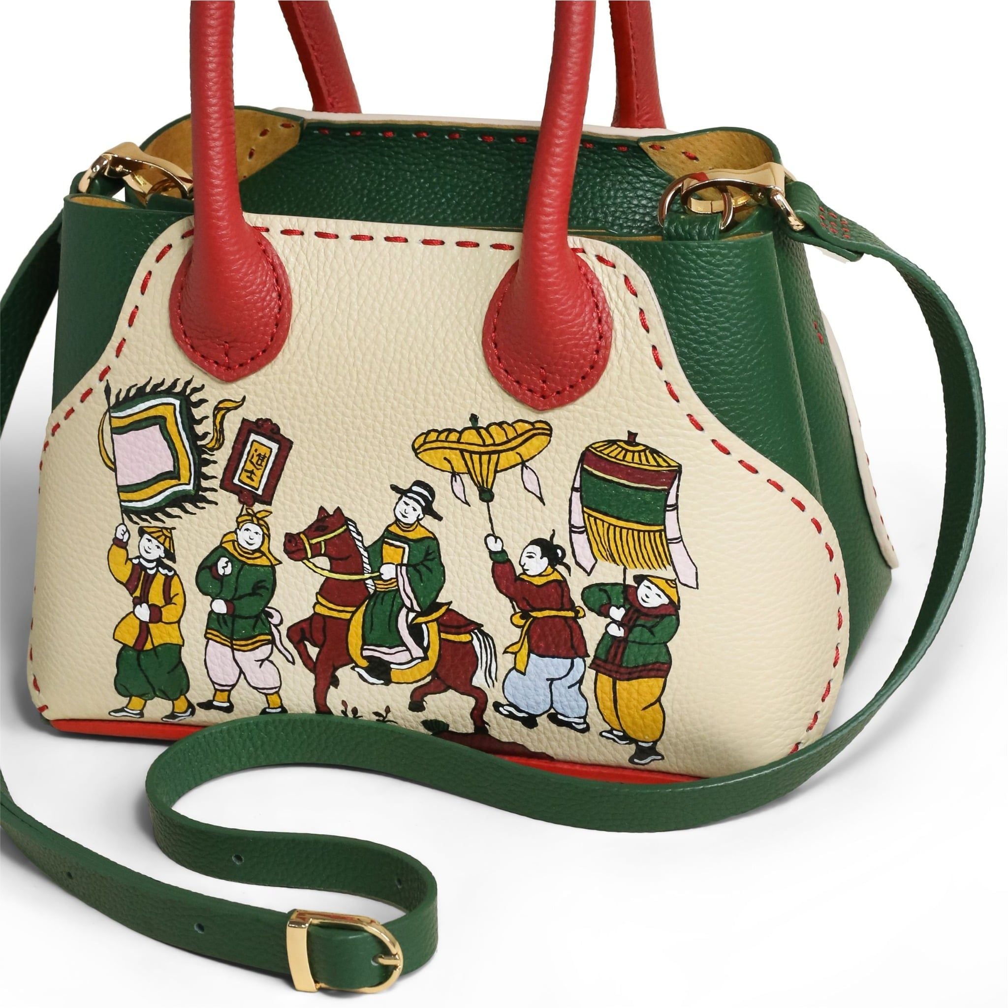  Túi Cát Tường K162-Do116-X161 - Vinh Quy Bái Tổ 