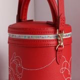  Túi The Box Do116 - Thêu Hoa Hồng 