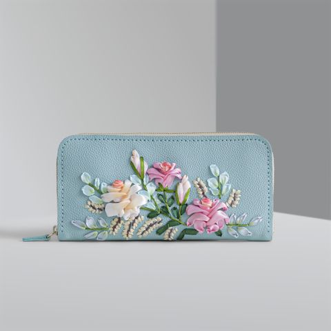  Ví SaiGon T147-X149 - Thêu RB Rose 