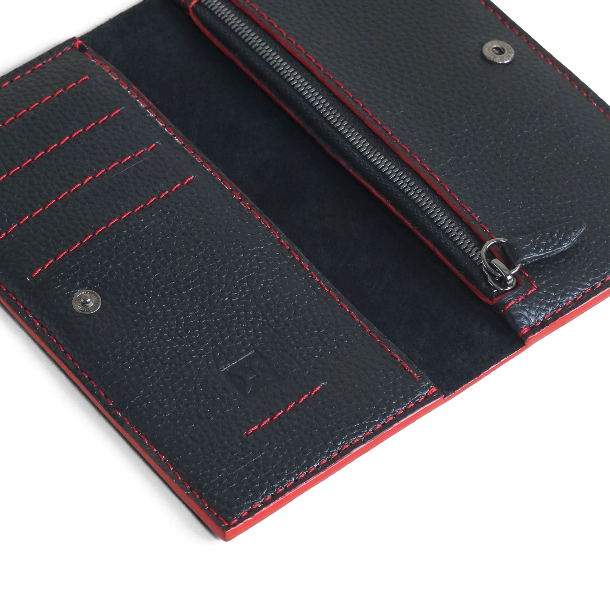  Ví V56 De33-Chỉ đỏ 