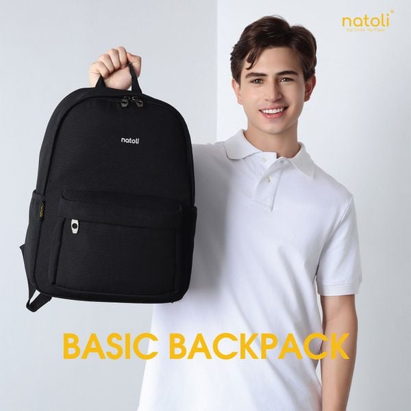 Balo đi học nam nữ NATOLI - Basic Backpack B2