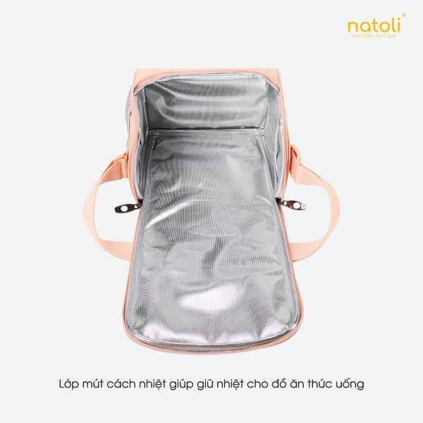 Túi đựng hộp cơm giữ nhiệt NATOLI - Foldable Insulated Lunch Bag T38