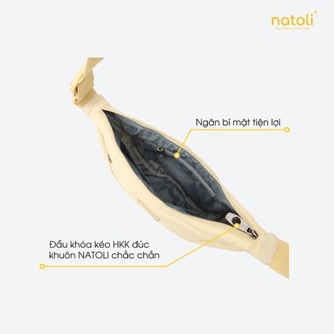 Túi phao đeo chéo nam nữ NATOLI - BST Soft Touch Crossbag T26