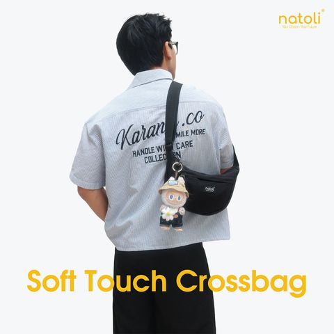 Túi phao đeo chéo nam nữ NATOLI - BST Soft Touch Crossbag T26