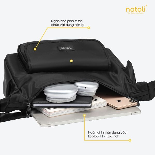 Túi đeo chéo đựng laptop NATOLI BST Buffalo Cross Bag T5