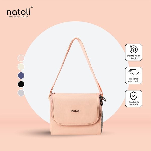 Túi đựng hộp cơm giữ nhiệt NATOLI - Foldable Insulated Lunch Bag T38