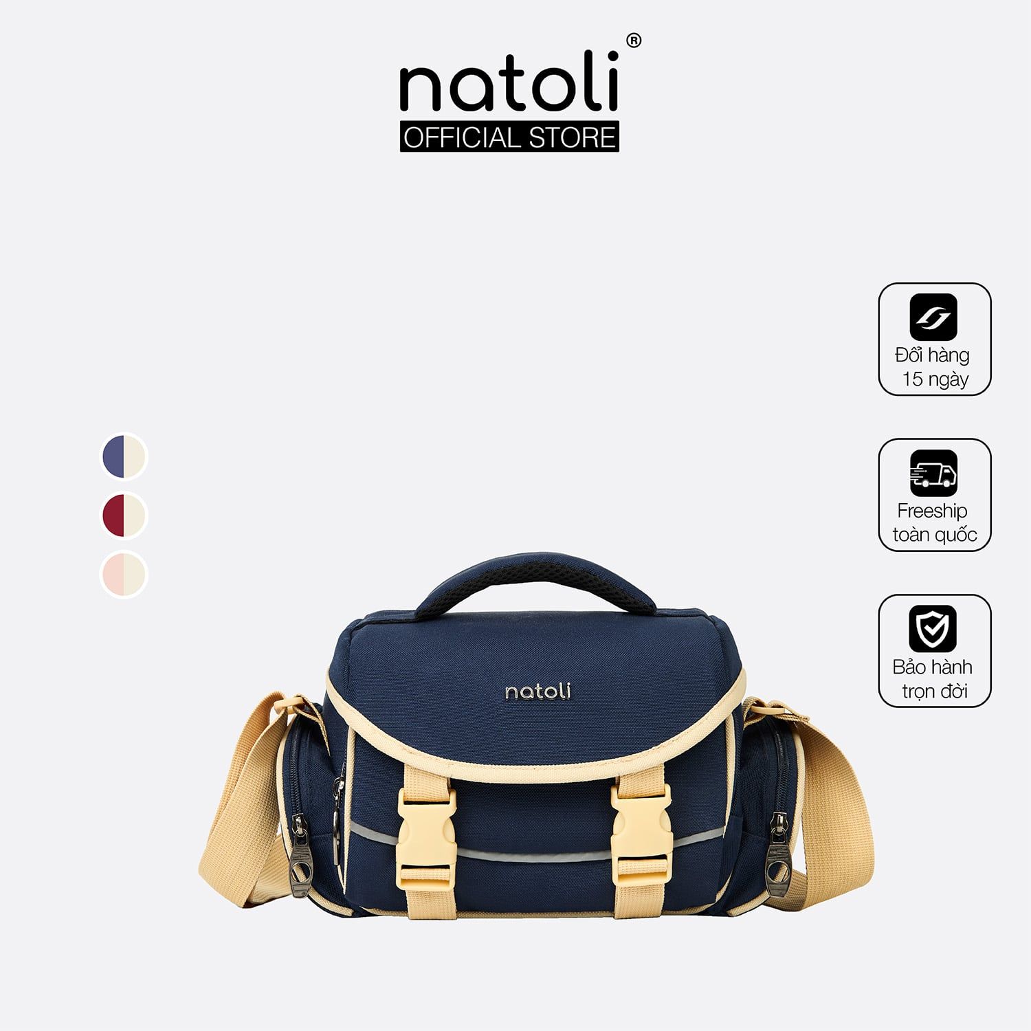 Túi đựng máy ảnh chống sốc Natoli - BST Compact Camera Bag T68