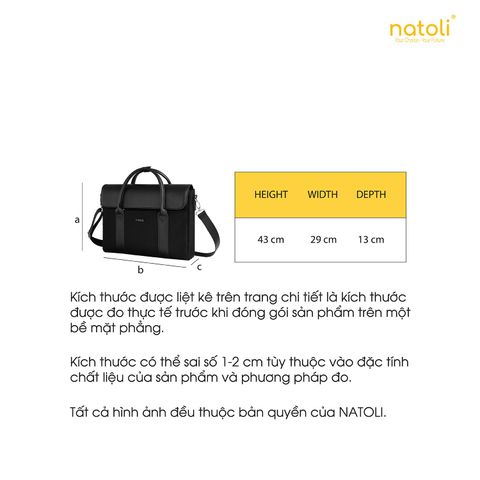 Túi công sở đi làm NATOLI - BST Elegant Office Bag T9