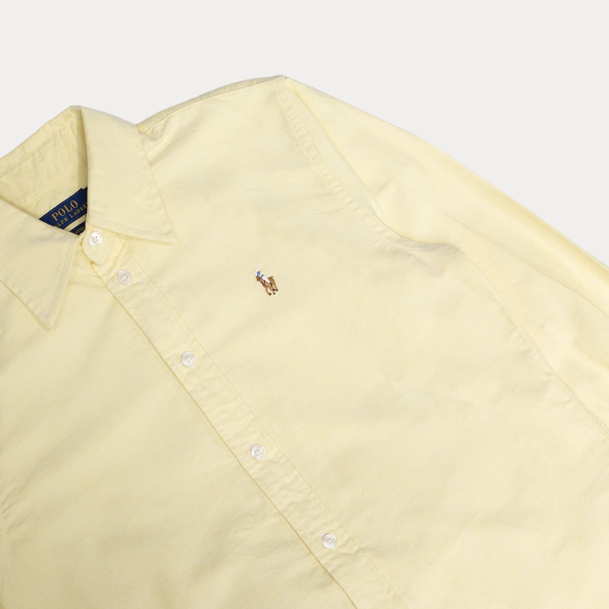  Ralph Lauren Cotton Shirt - Butter Yellow 