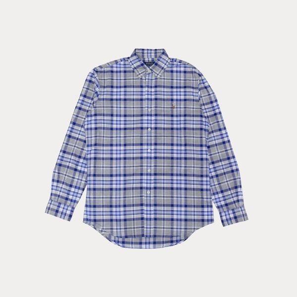  Polo Ralph Lauren Classic Fit Plaid Oxford Shirt in Multi 