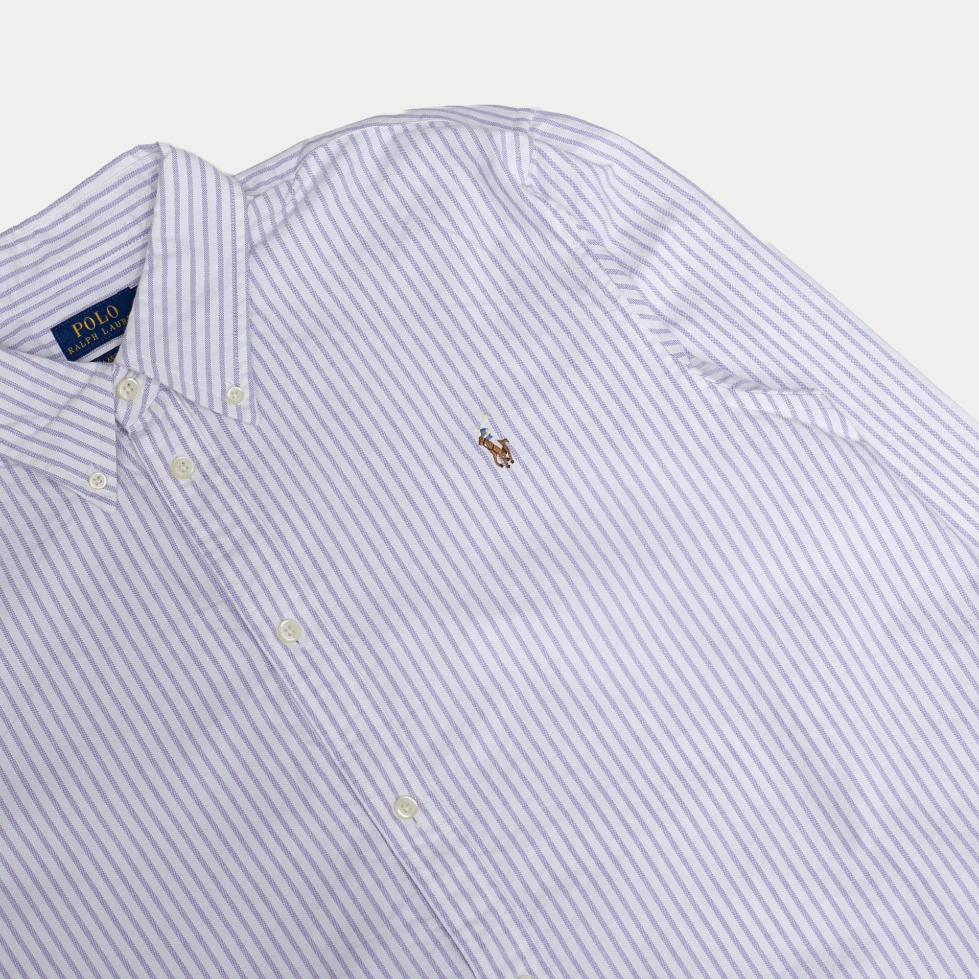  Polo Ralph Lauren striped Oxford shirt 
