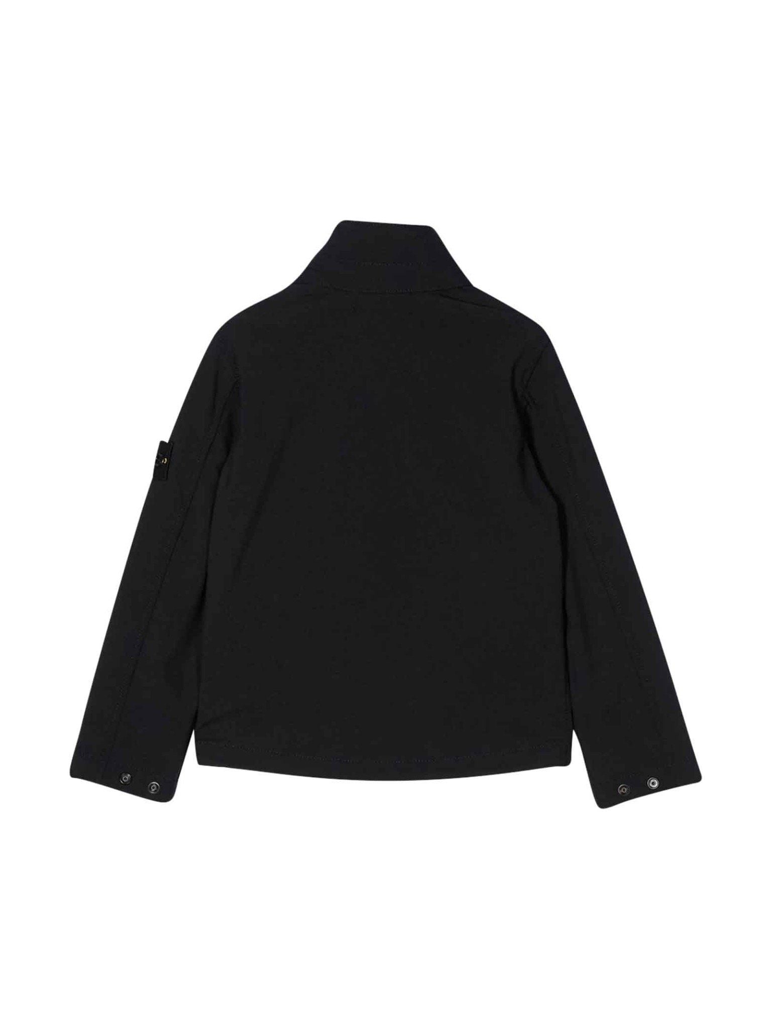  STONE ISLAND JUNIOR 40834 LIGHT SOFT SHELL-R - BLUE 