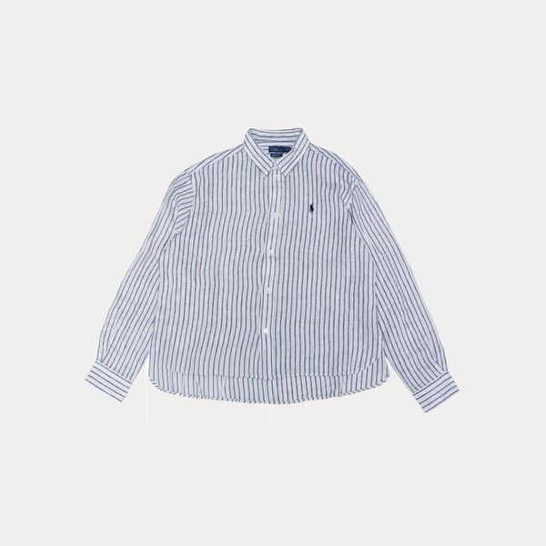 Ralph Lauren Men's Long Sleeve Striped Shirt 