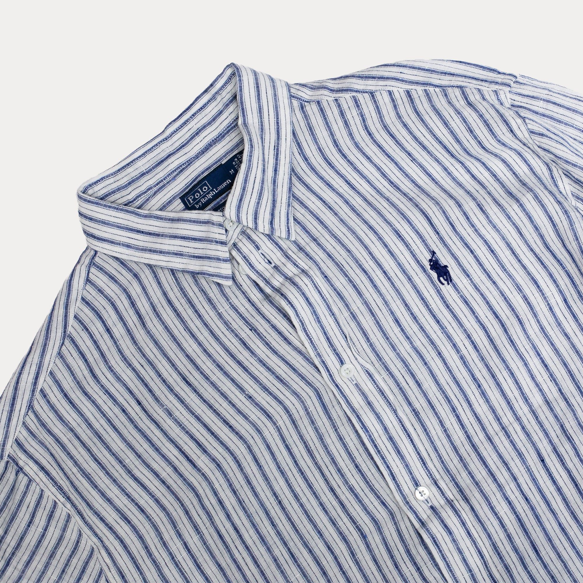  Ralph Lauren Men's Long Sleeve Striped Shirt 