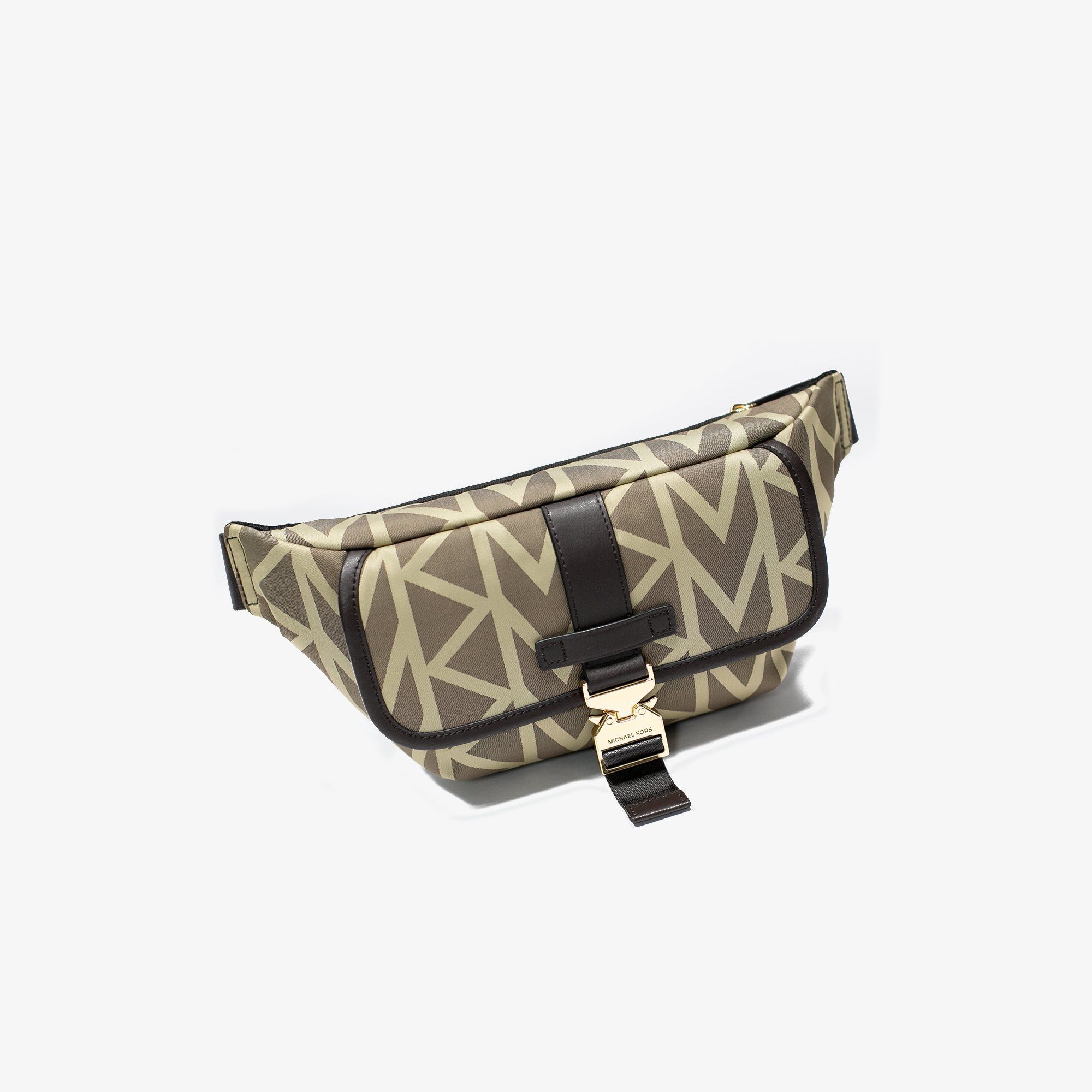  Michael Kors MK2000 Logo Jacquard Sling Pack 