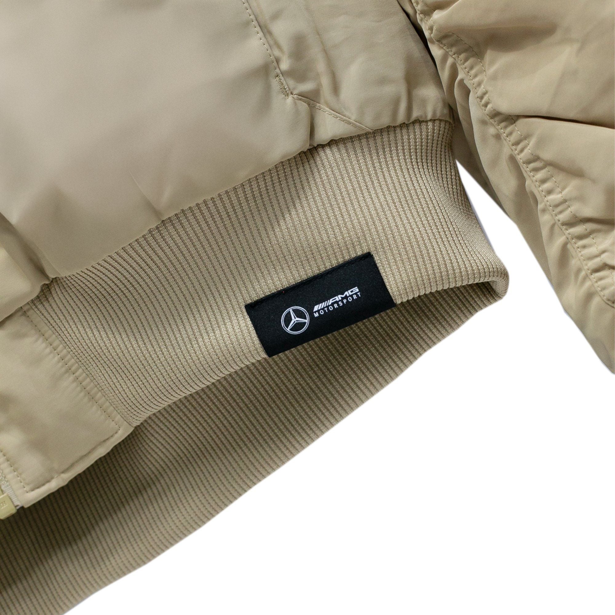  Puma Mercedes-AMG Motorsport Statement Pilot Jacket - Beige 