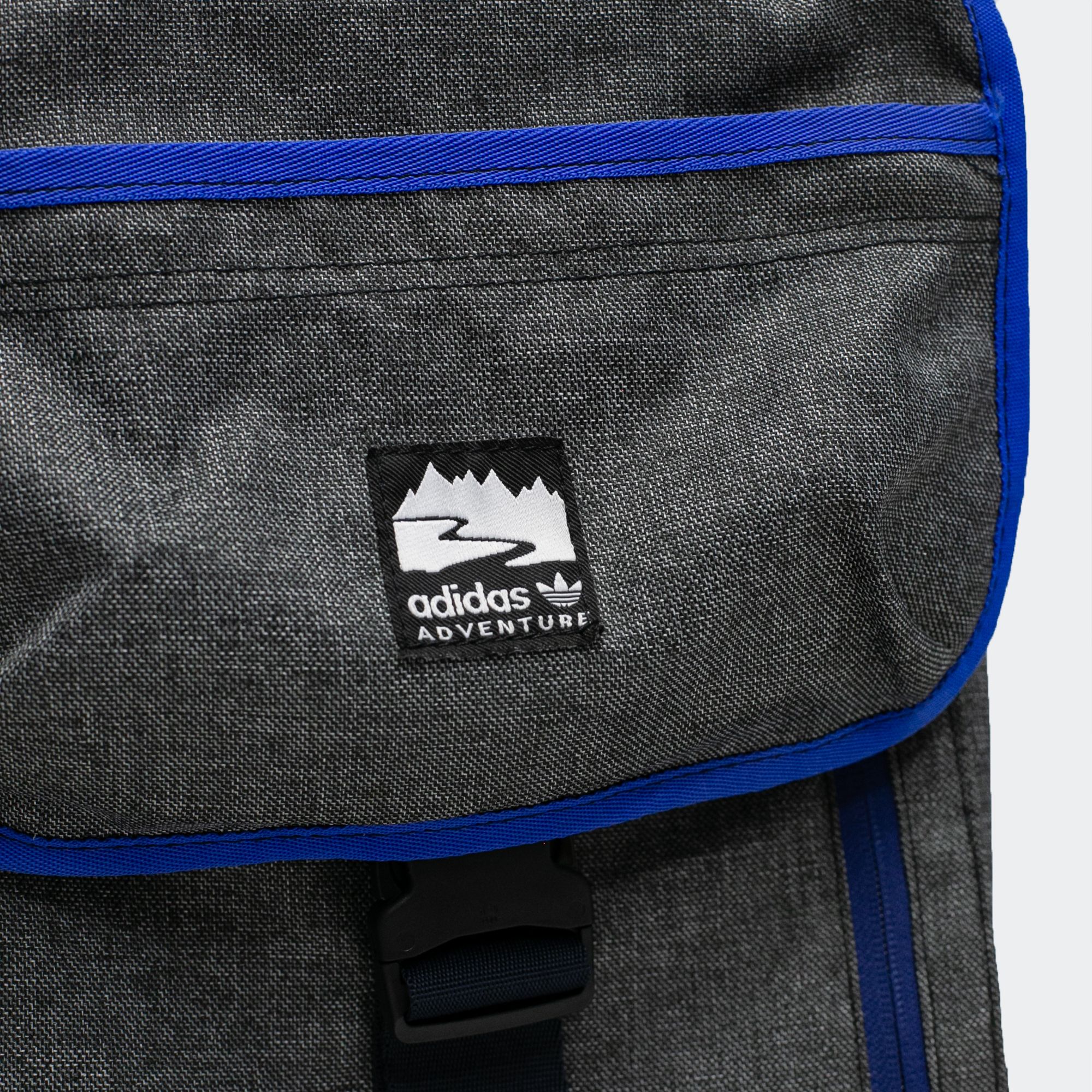  adidas Adventure Top-Loader Backpack - Gray / Blue 