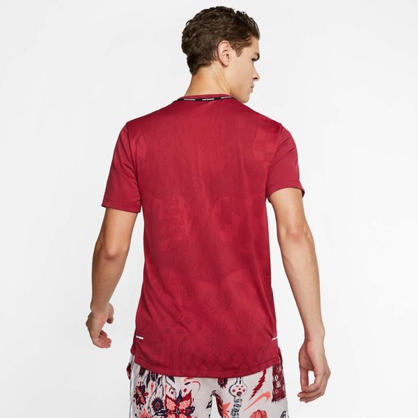  Nike Dri-FIT Wild Run Tech Knit Top - Red 