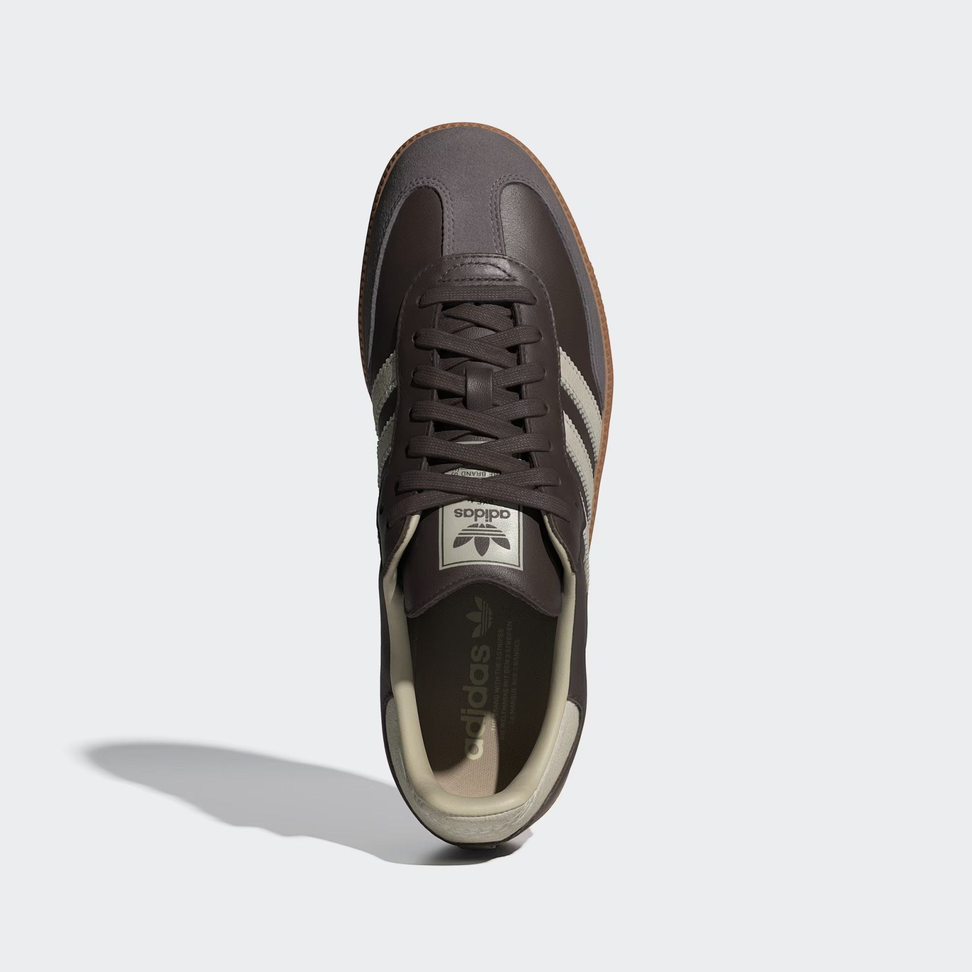  adidas Samba OG - Brown / Putty Grey / Gold Metallic 
