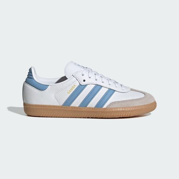 adidas Samba OG Junior - Cloud White / Ash Blue 