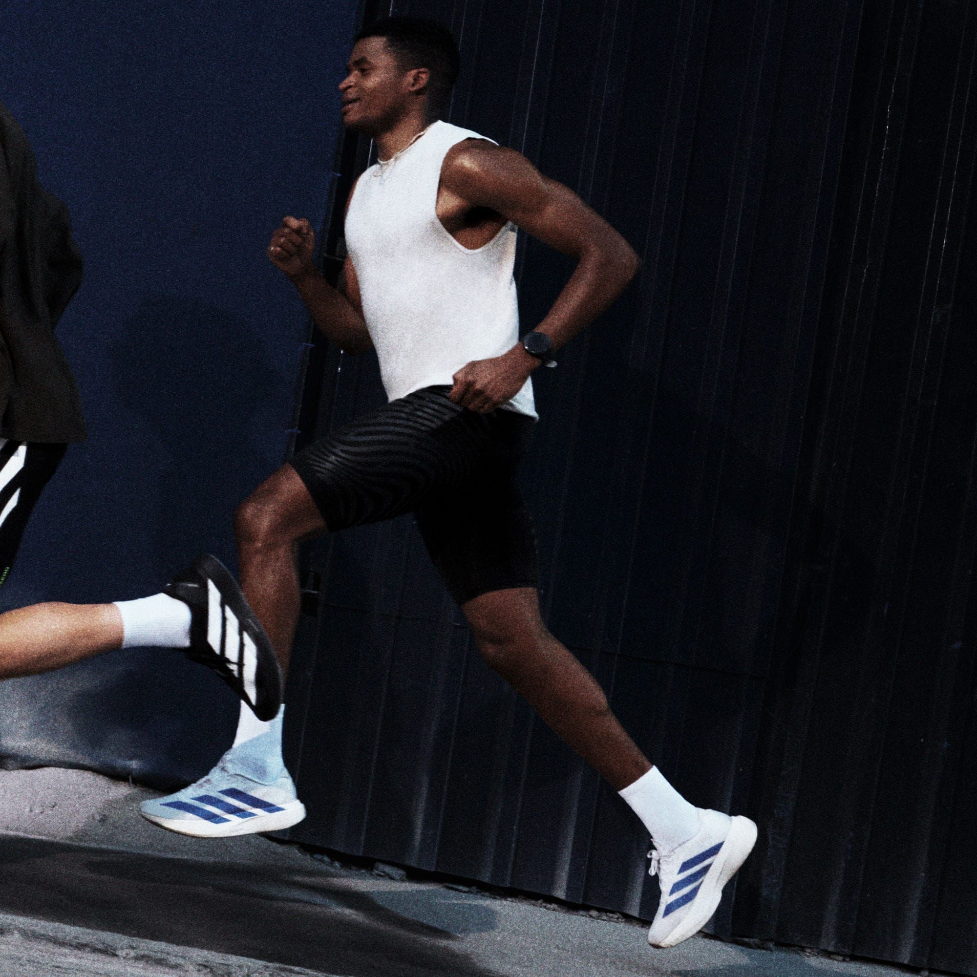  adidas Adizero EVO SL - Cloud White / Blue Fushion 