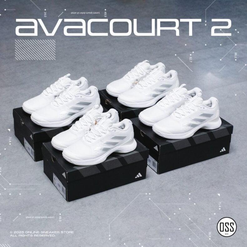  adidas Avacourt 2 Tennis Shoes - White 