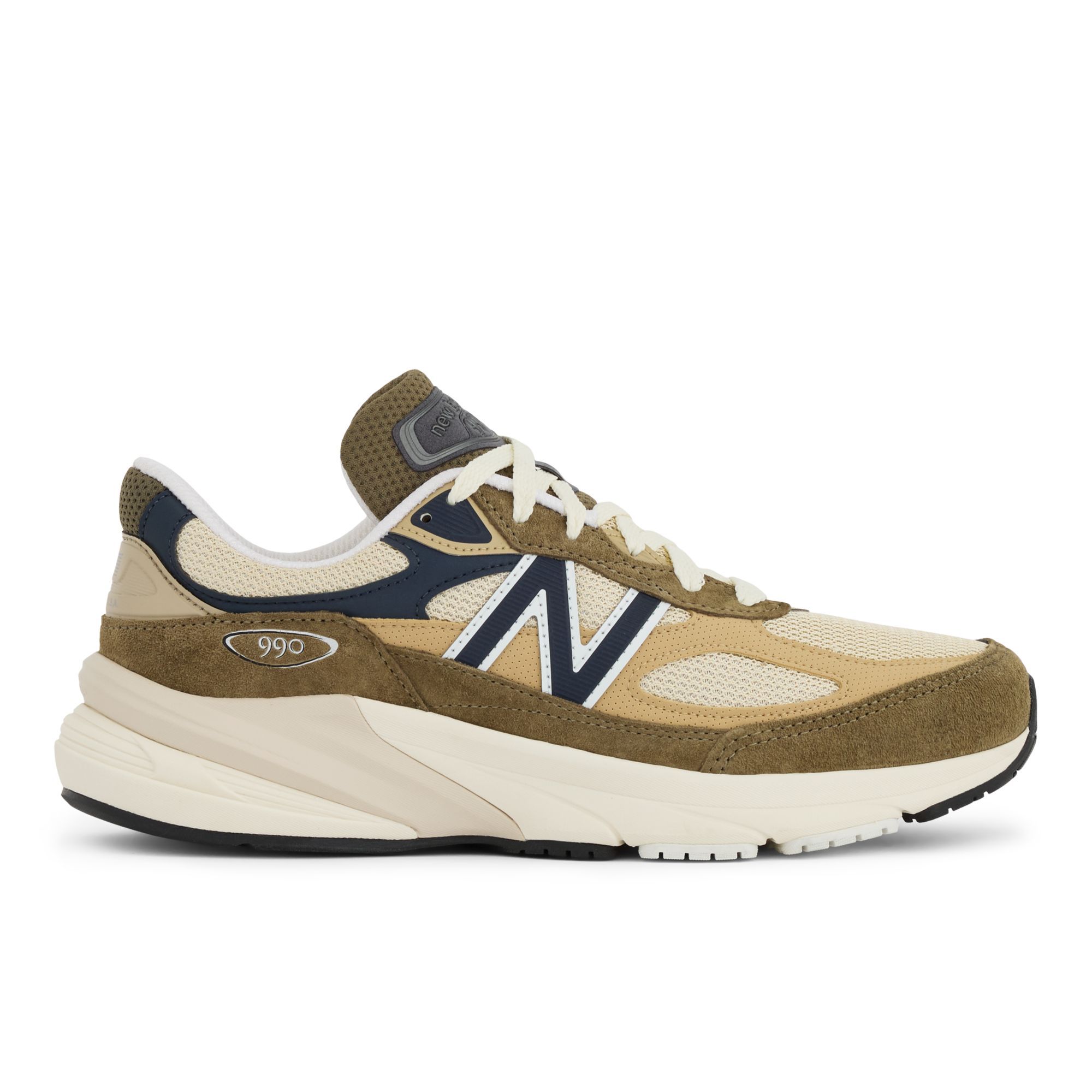  New Balance Made in USA 990v6 - Dark Camo / Natural Indigo 