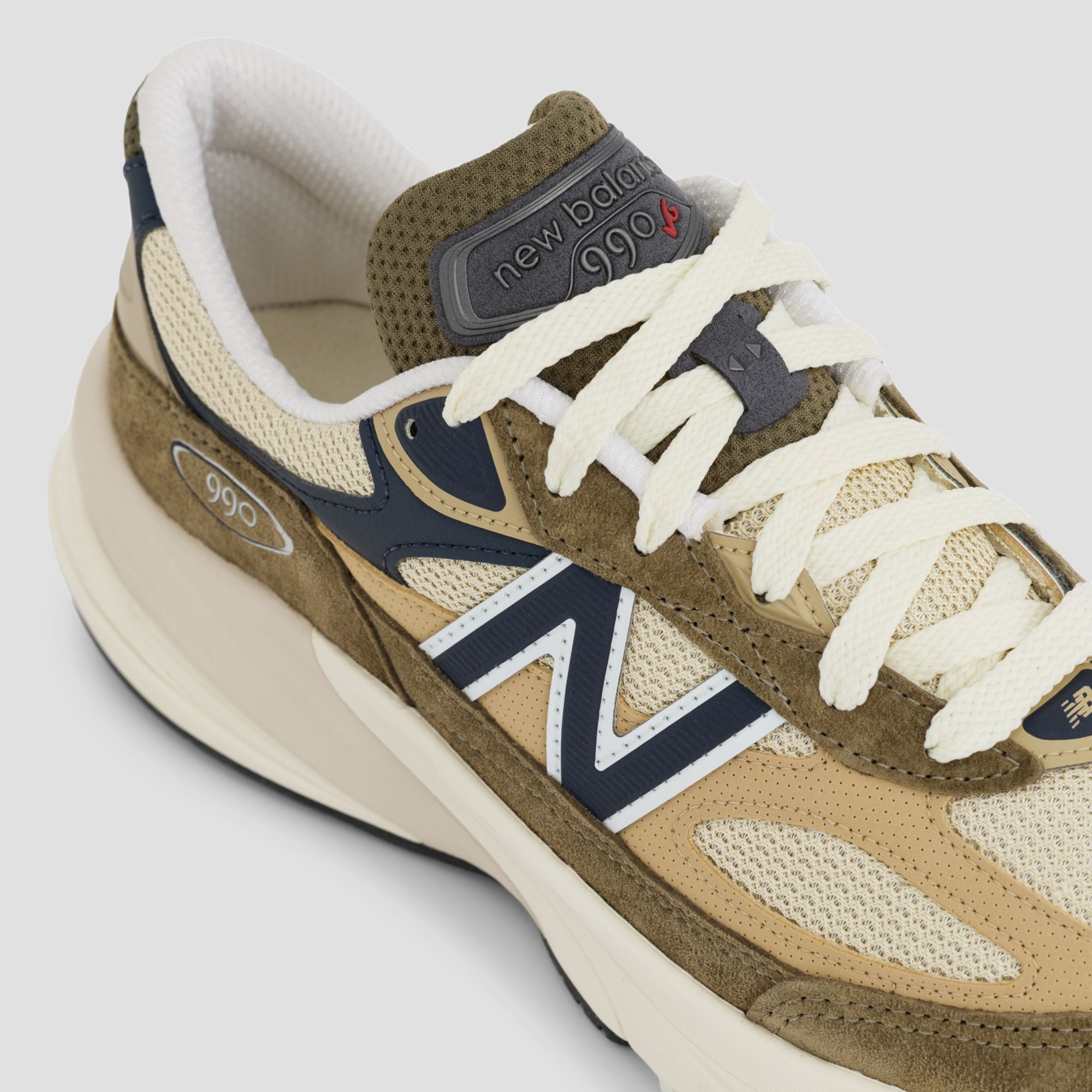  New Balance Made in USA 990v6 - Dark Camo / Natural Indigo 