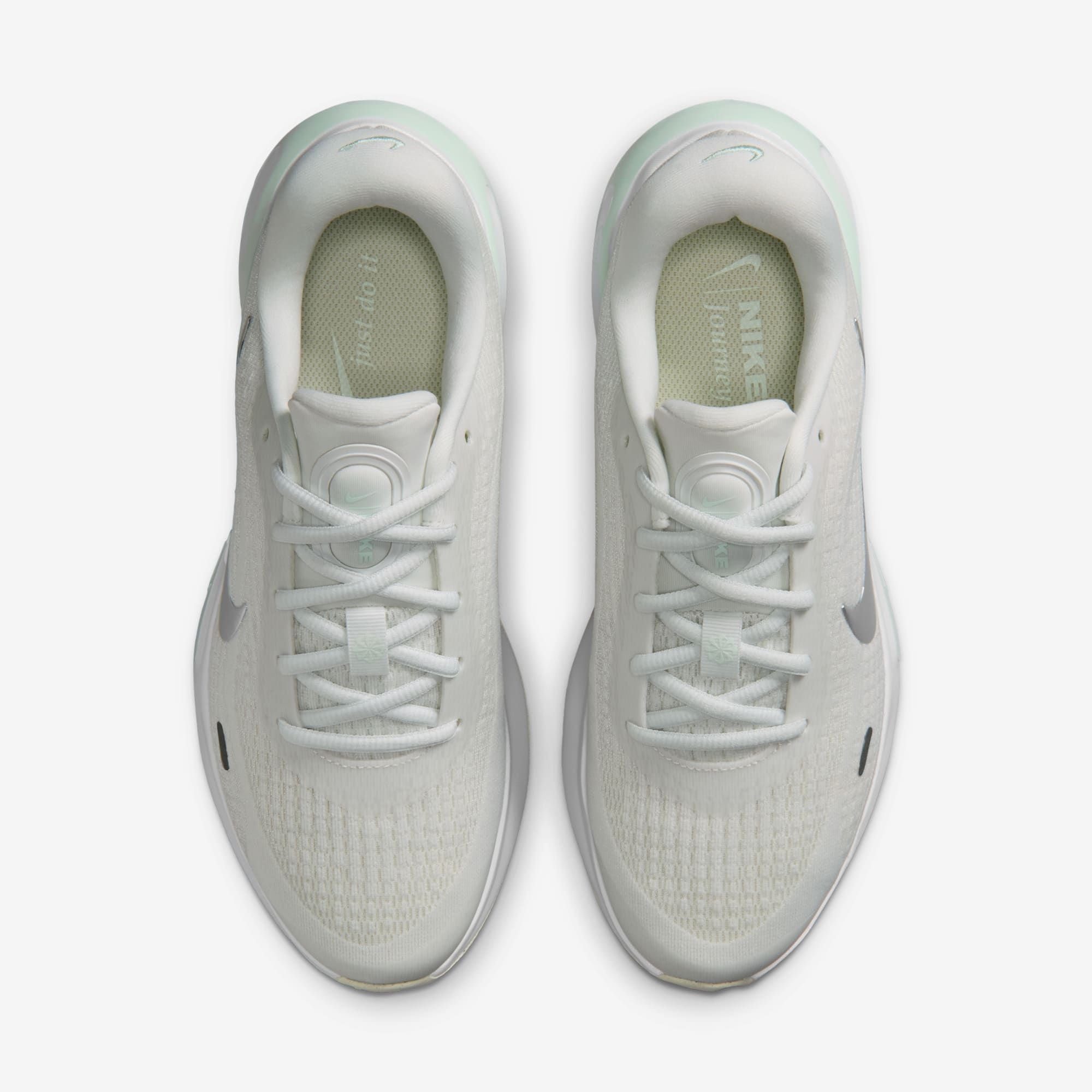  Nike Journey Run - Summit White / Barely Green 