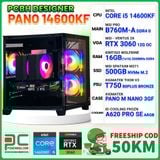  PCBH DESIGNER PANO CORE i5 14600KF / B760M / RTX 3060 12GB / 16GB / 500GB 