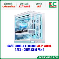 CASE JUNGLE LEOPARD AX-2 WHITE ( ATX - CHƯA KÈM FAN ) – PCBIENHOA