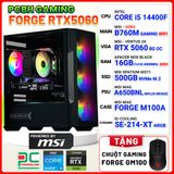  PCBH GAMING MSI FORGE CORE i5 14400F / B760M WIFI / RTX 5060 8GB / 16GB DDR5 / 500GB 