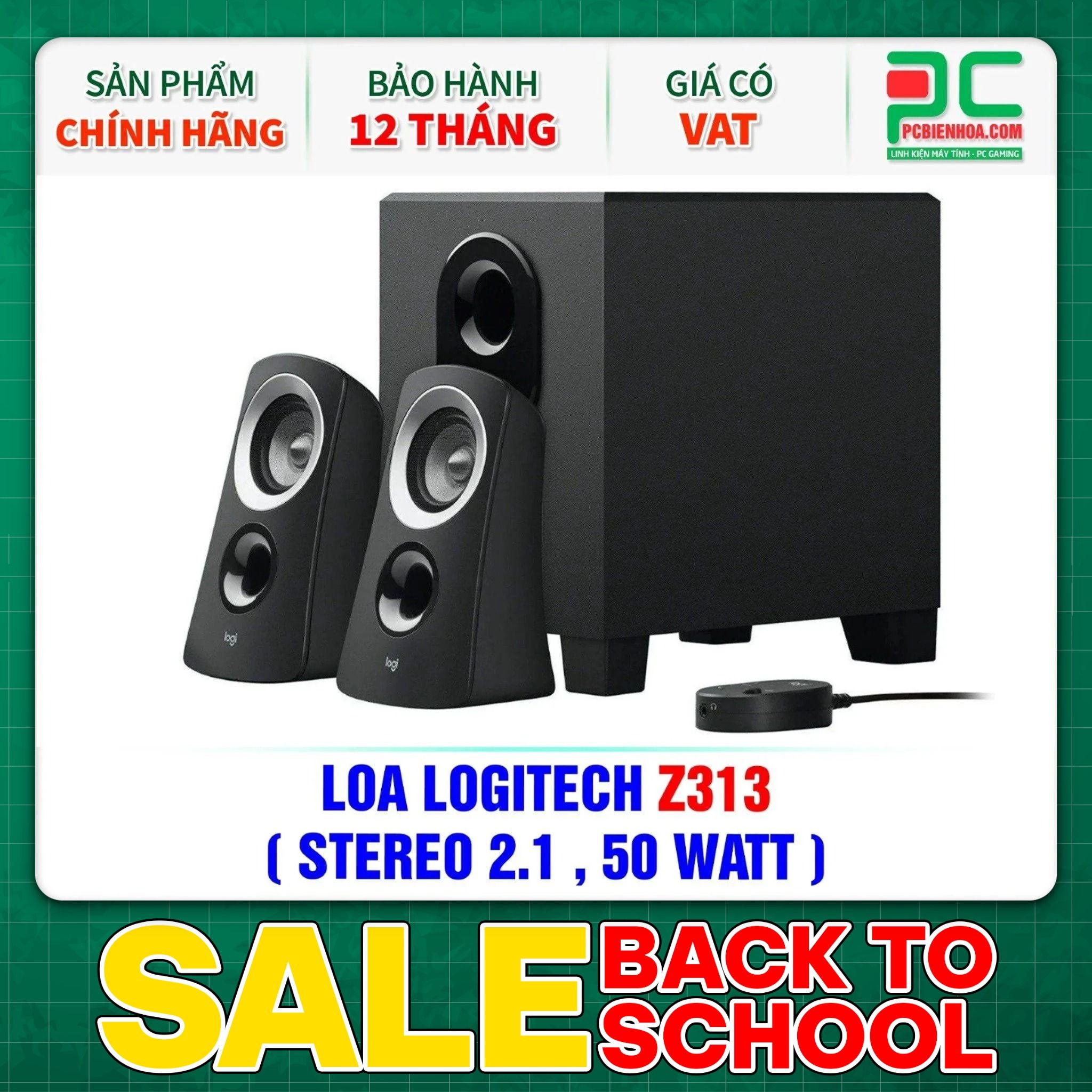  LOA LOGITECH Z313 ( STEREO 2.1 , 50 WATT ) 
