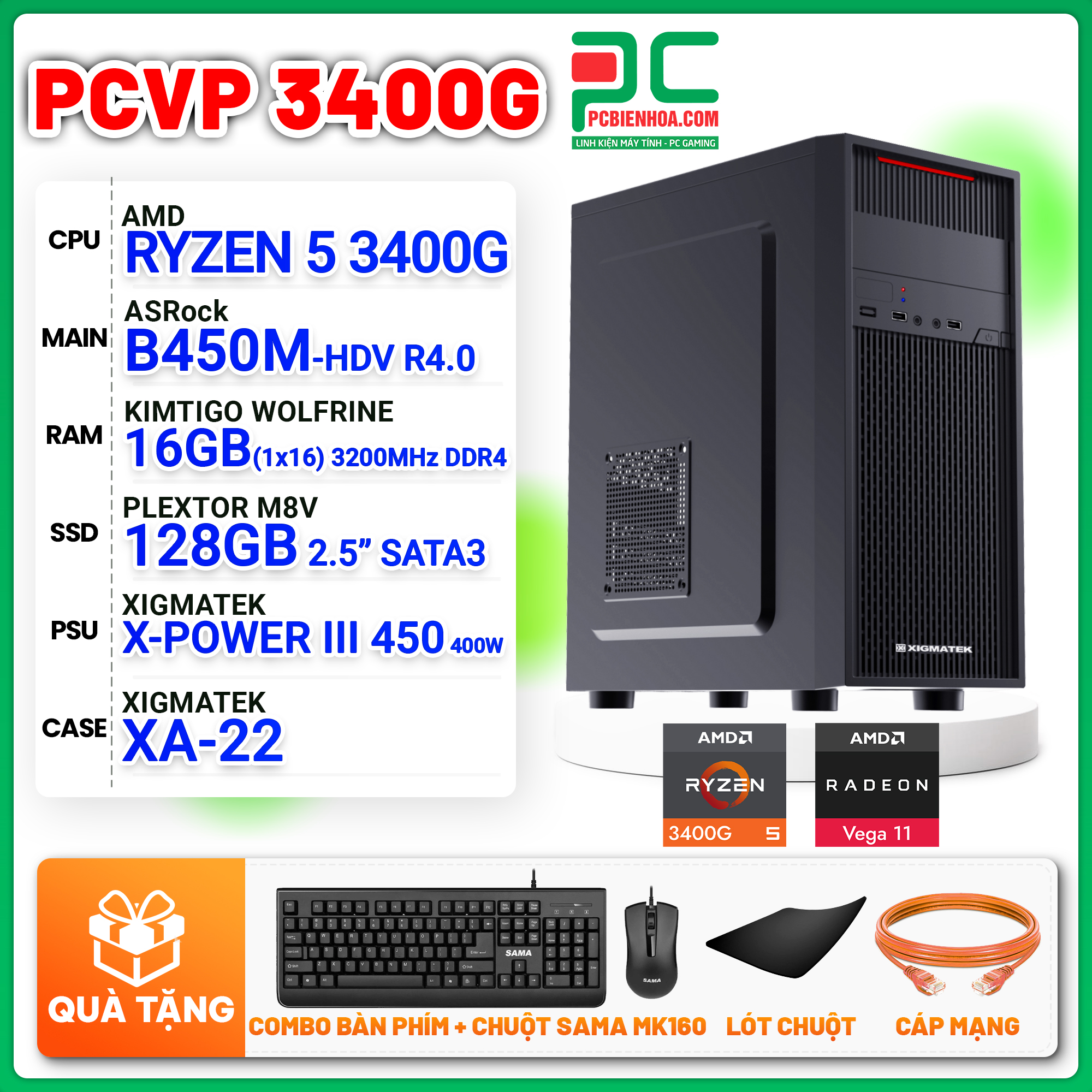 AMD RYZEN5 3400G CPU ASUS RPRIME B450M-A PRIME B450M-A - Support