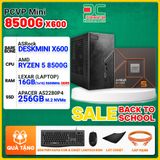  MÁY TÍNH VĂN PHÒNG MINI AMD DESKMINI X600 / RYZEN 5 8500G / 16GB DDR5 / 256GB 