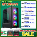  PCBH AMD MYX RYZEN 5 5500GT / B450M / 16GB / 256GB 