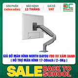  GIÁ ĐỠ MÀN HÌNH ( ARM ) NORTH BAYOU F80 XV XÁM XANH ( HỖ TRỢ MÀN HÌNH 17-30inch / 2~9Kg ) 
