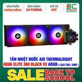  TẢN NHIỆT NƯỚC AIO THERMALRIGHT AQUA ELITE 360 BLACK V3 ARGB ( HỖ TRỢ SOCKET LGA1700 / AM5 ) 