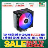  TẢN NHIỆT KHÍ ID-COOLING BLITZ X4 RGB ( HỖ TRỢ SOCKET LGA1700|1851 / AM5 ) 