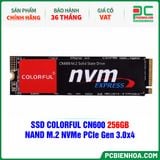  SSD COLORFUL CN600 256GB - NAND M.2 NVMe PCIe Gen 3.0x4 