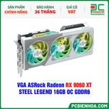  VGA ASRock Radeon RX 9060 XT STEEL LEGEND 16GB OC GDDR6 (RX9060XT SL 16GO) 