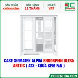  CASE XIGMATEK ALPHA ENDORPHIN ULTRA ARCTIC ( ATX - CHƯA KÈM FAN ) 