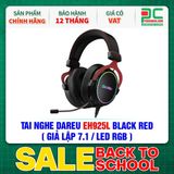  TAI NGHE DAREU EH925L BLACK RED ( GIẢ LẬP 7.1 / LED RGB ) 