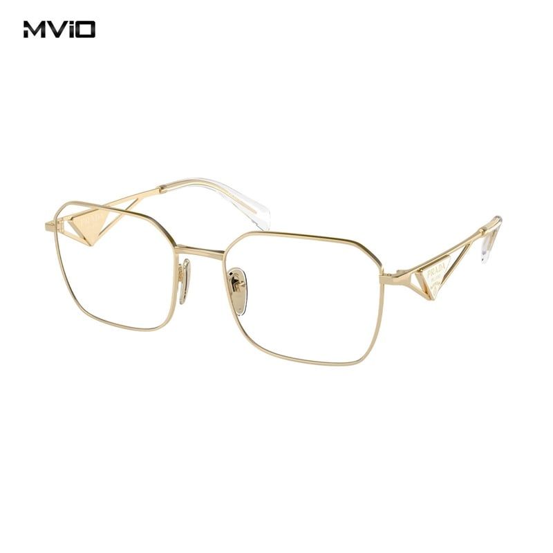 Kính Prada Gold Lục Giác Tag Trắng VPR A51 